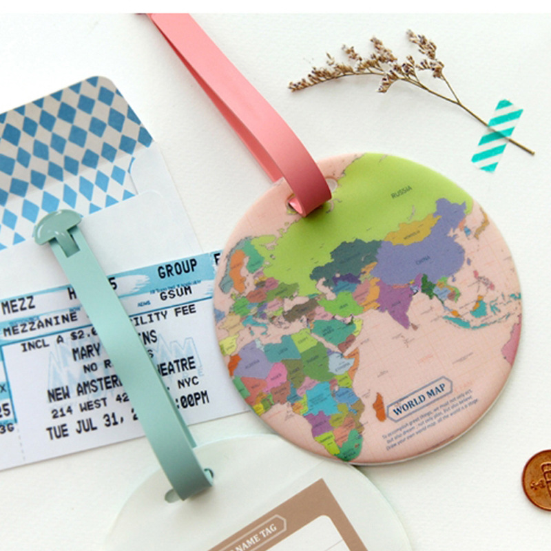 2024 Fashion Map Luggage Tag W - Women'S Fashion Labels のレビューと価格