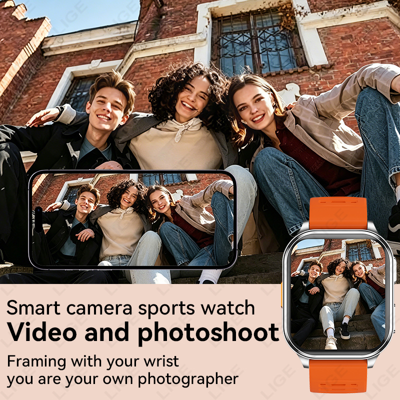 LIGE New Camera Smart Watch Me - Women Fashion Video のレビューと価格