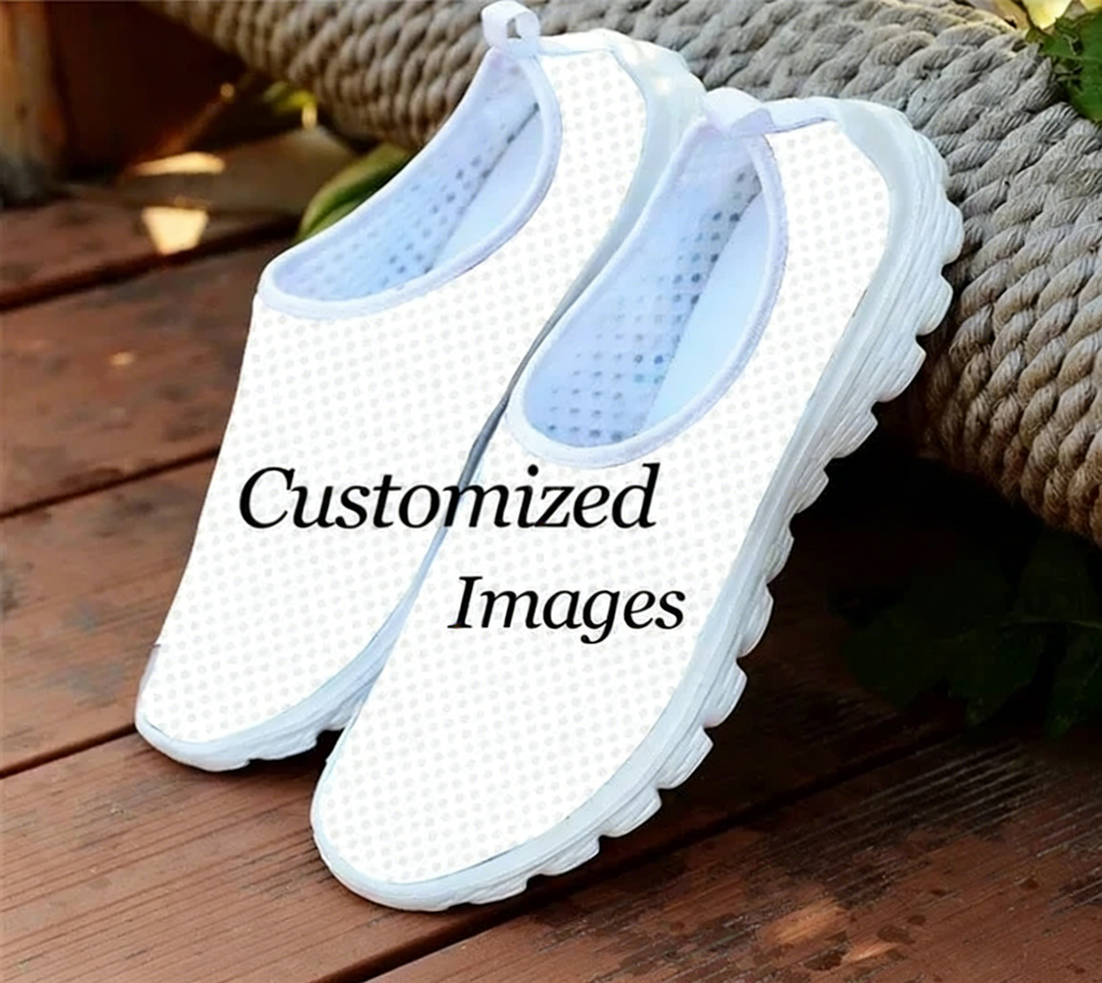 Cartoon Giraffe Print Mesh Hig - Women'S Fashion Tennis Shoes のレビューと価格