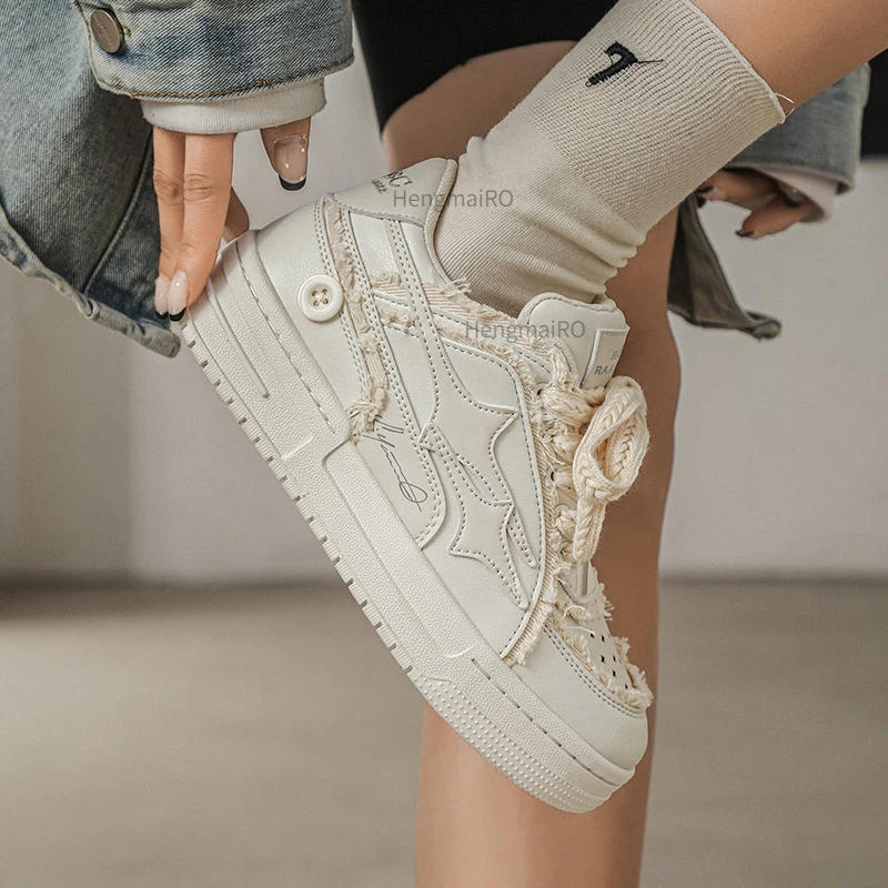 Women Sneakers Man Retro Star  - Women'S Fashion Tennis Shoes のレビューと価格