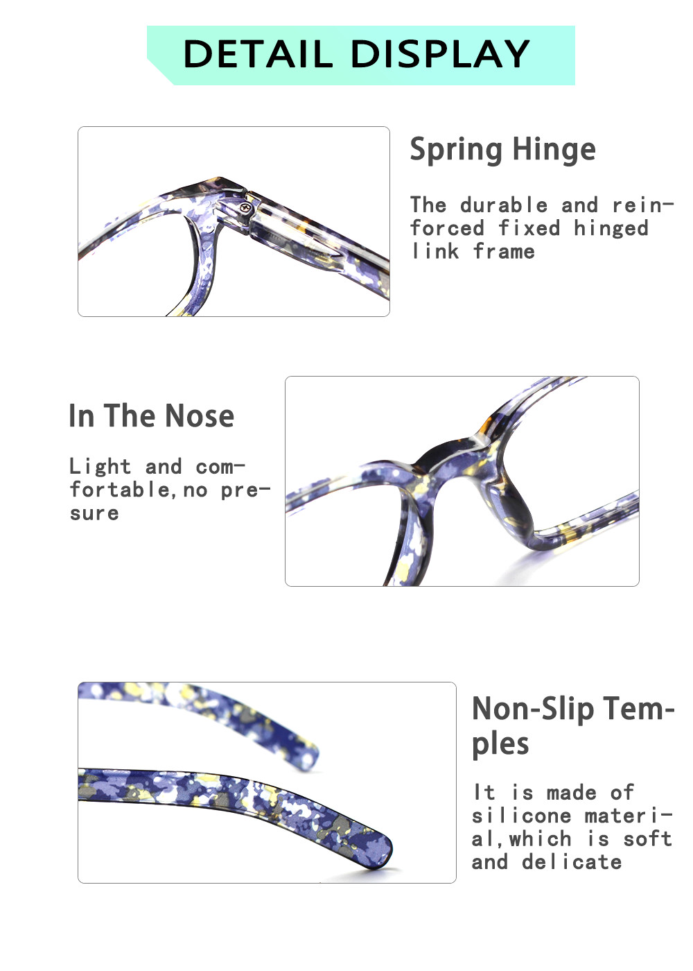 Women Reading Glasses Fashiona - Women'S Fashion Glasses With Clear Lenses のレビューと価格