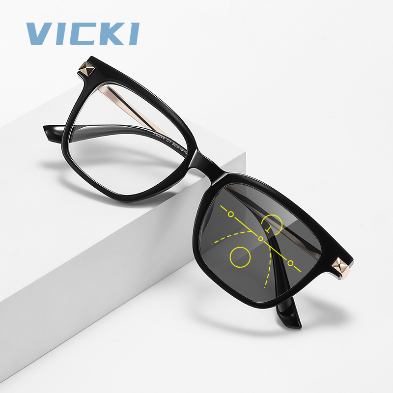 VICKI Male and Female Frames,  - Women'S Fashion Glasses With Clear Lenses のレビューと価格