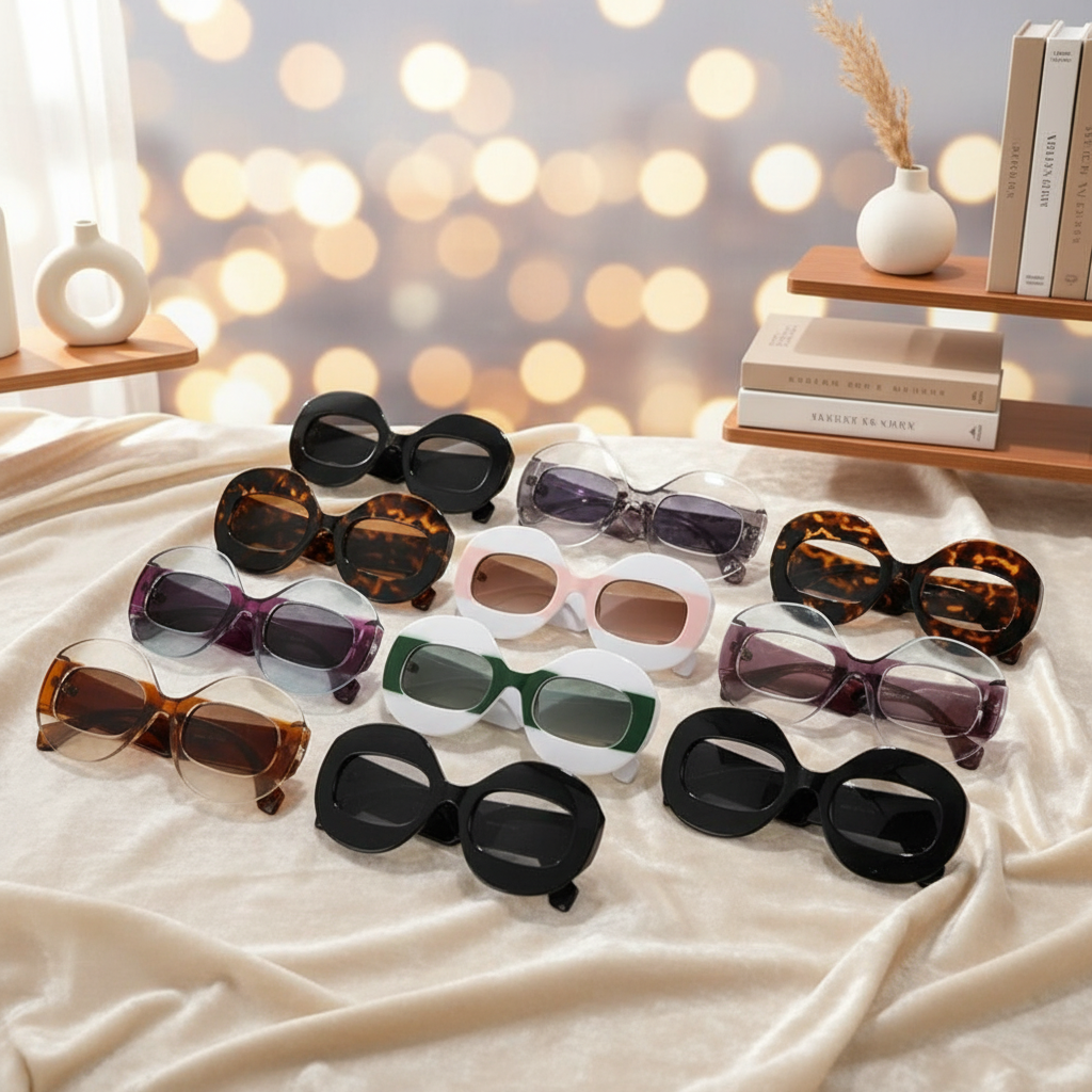 New PC Sunglasses Goggles Grad - Women'S Fashion Glasses With Clear Lenses のレビューと価格