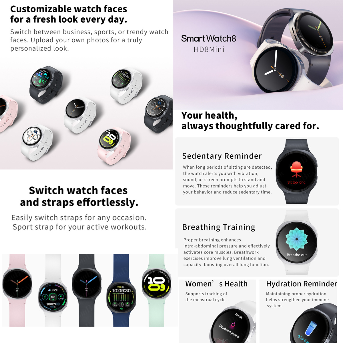 2026 New Watches 8 Mini GPS Tr - Women Fashion Week 2026 のレビューと価格