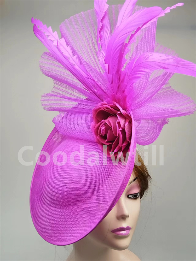 Elegant Flower Fascinator Pill - Women'S Fashion Kentucky Derby のレビューと価格