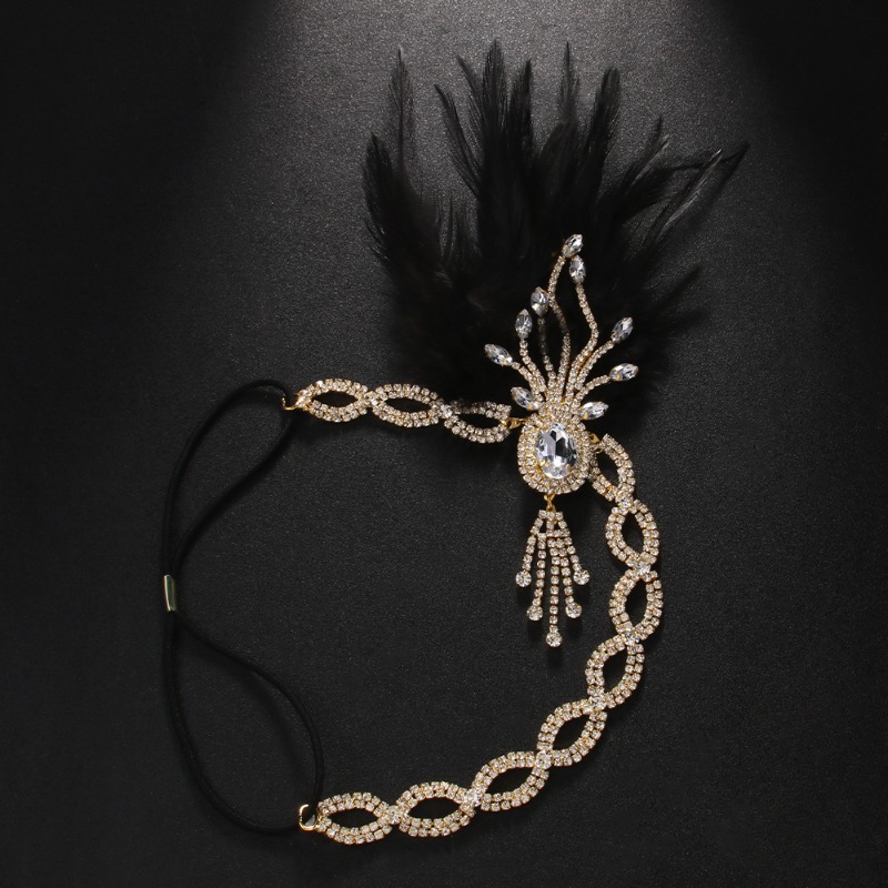 1920s Flapper Headband Hair Ac - Women'S Fashion Roaring 20S のレビューと価格