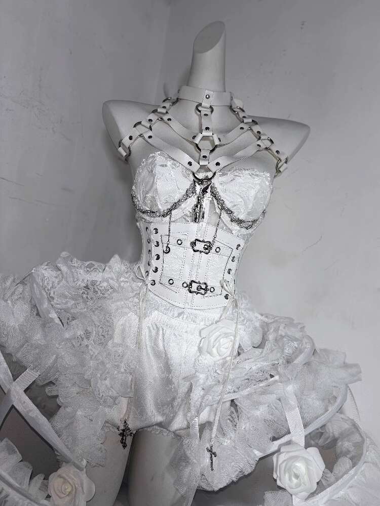 Lolita Costume Flower Bone Hea - Corset Top Boned のレビューと価格