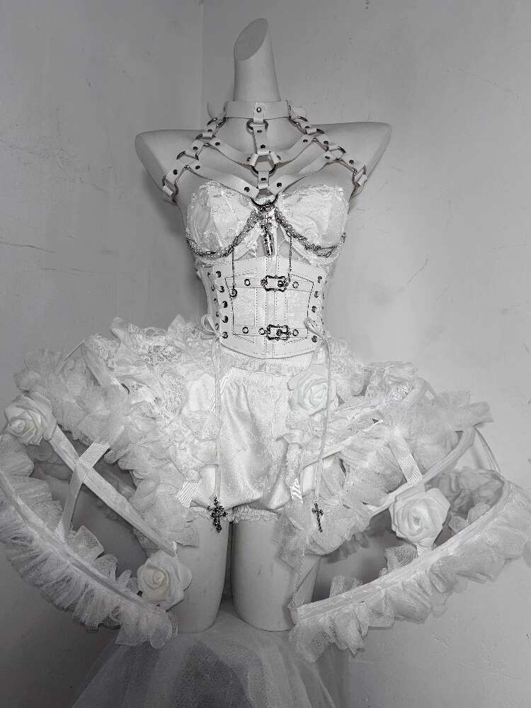 Lolita Costume Flower Bone Hea - Corset Top Boned のレビューと価格