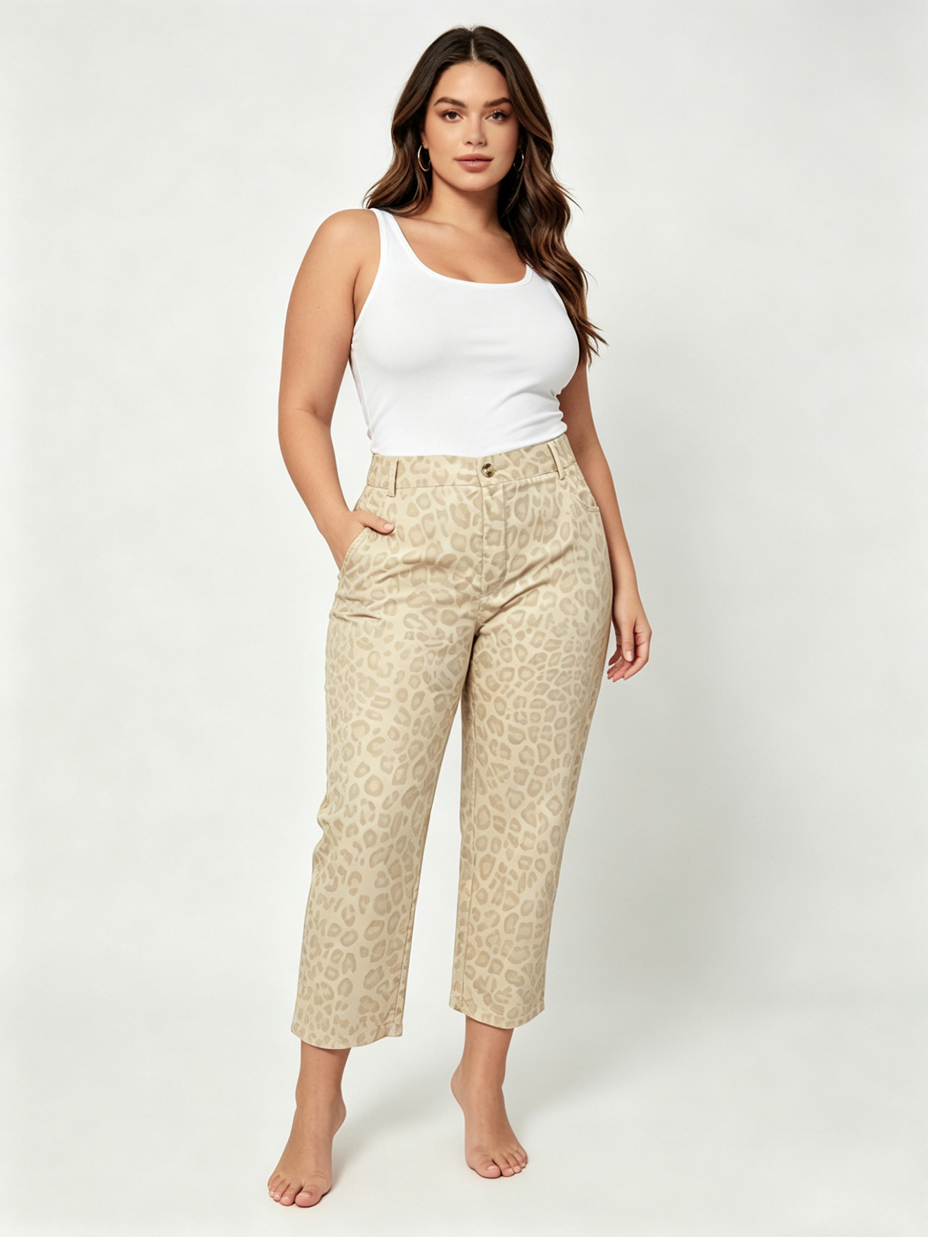XL-4XL Plus Size Pants Women H - Xl Women'S Fashion のレビューと価格
