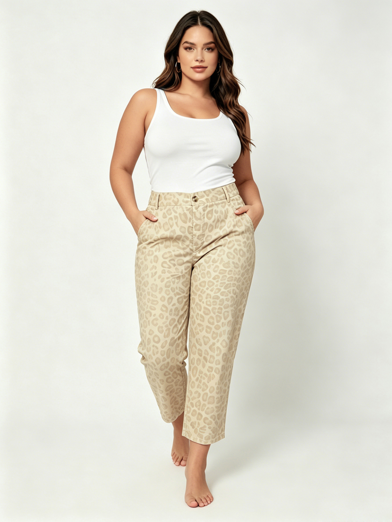 XL-4XL Plus Size Pants Women H - Xl Women'S Fashion のレビューと価格