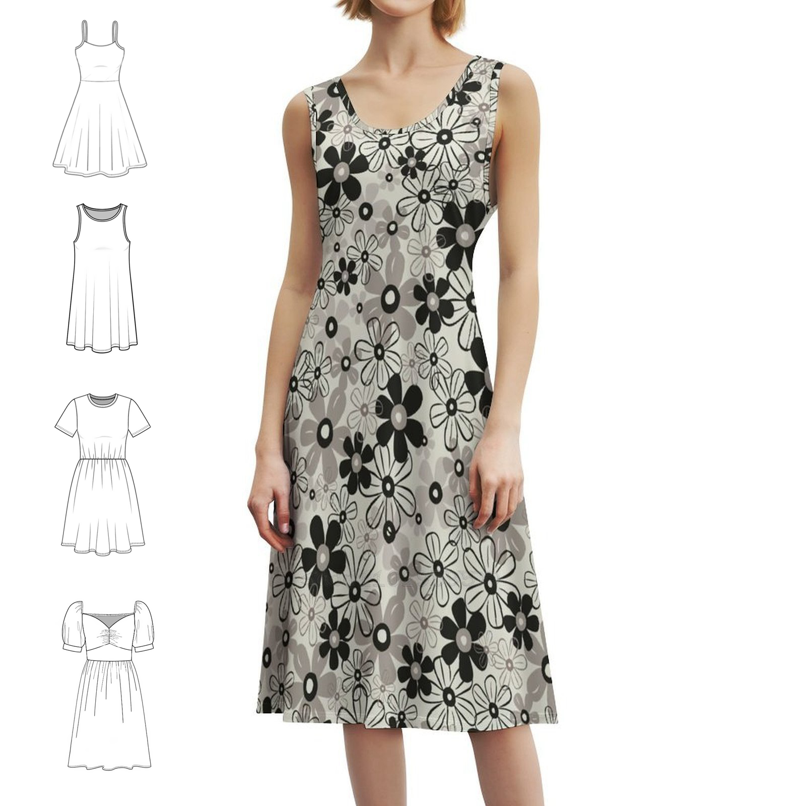 Spring In A Sock Floral Smock  - Smocked Dress Women のレビューと価格