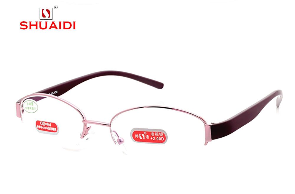 Semi-Rim Tr90 Leg  Anti-Fatigu - Women'S Fashion Glasses With Clear Lenses のレビューと価格