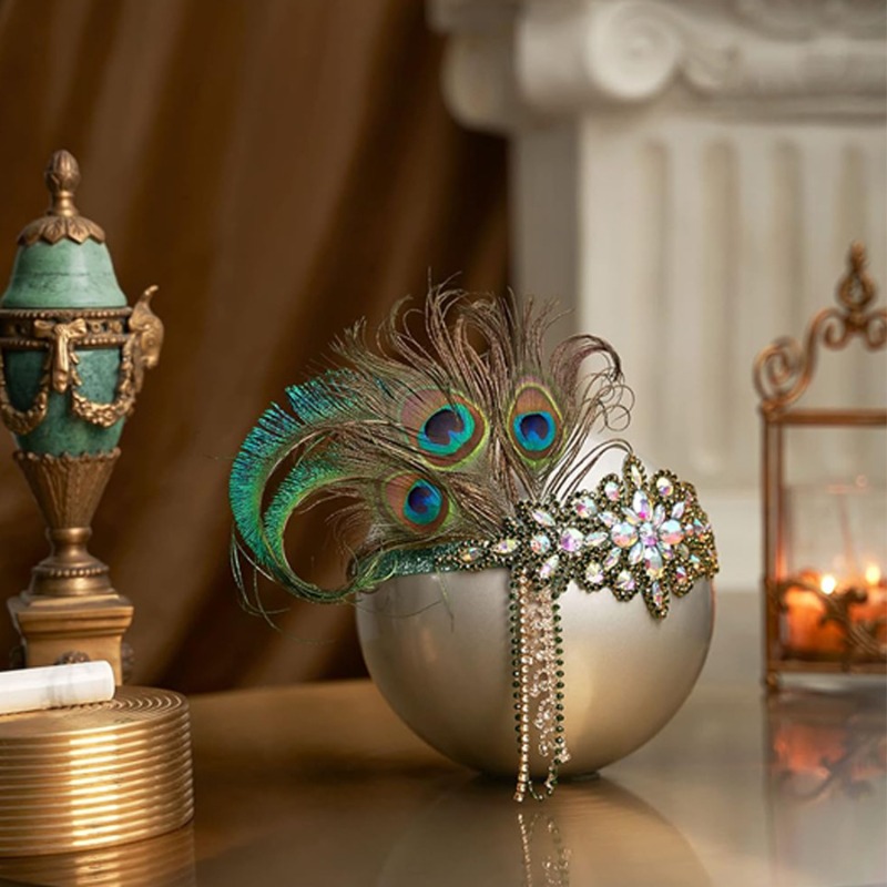Vintage 1920s Flapper Headband - Women'S Fashion Roaring 20S のレビューと価格