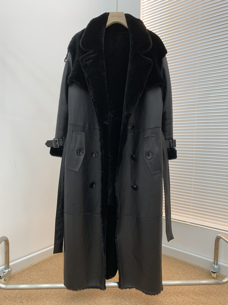 Luxury Women Long Real Leather - Xl Women'S Fashion のレビューと価格