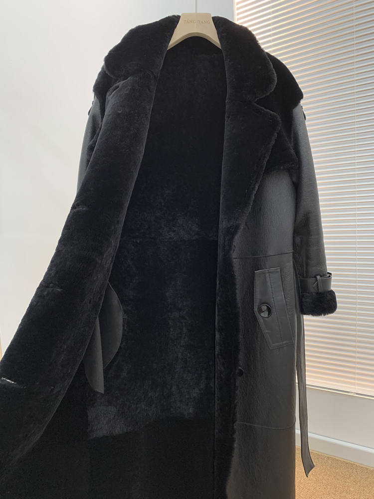 Luxury Women Long Real Leather - Xl Women'S Fashion のレビューと価格