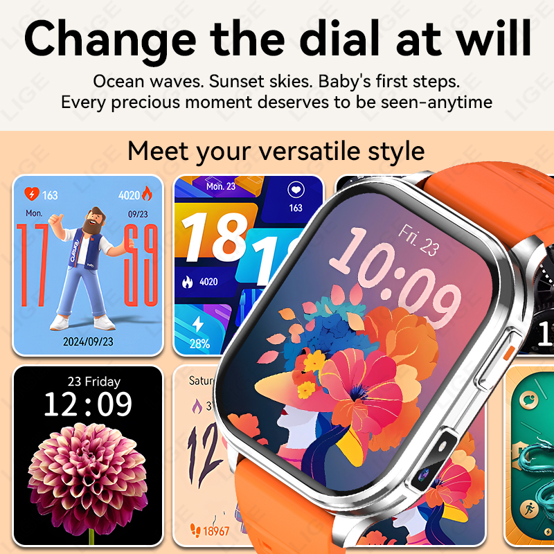 LIGE 2026 Smart Watches Men Wo - Women Fashion Video のレビューと価格
