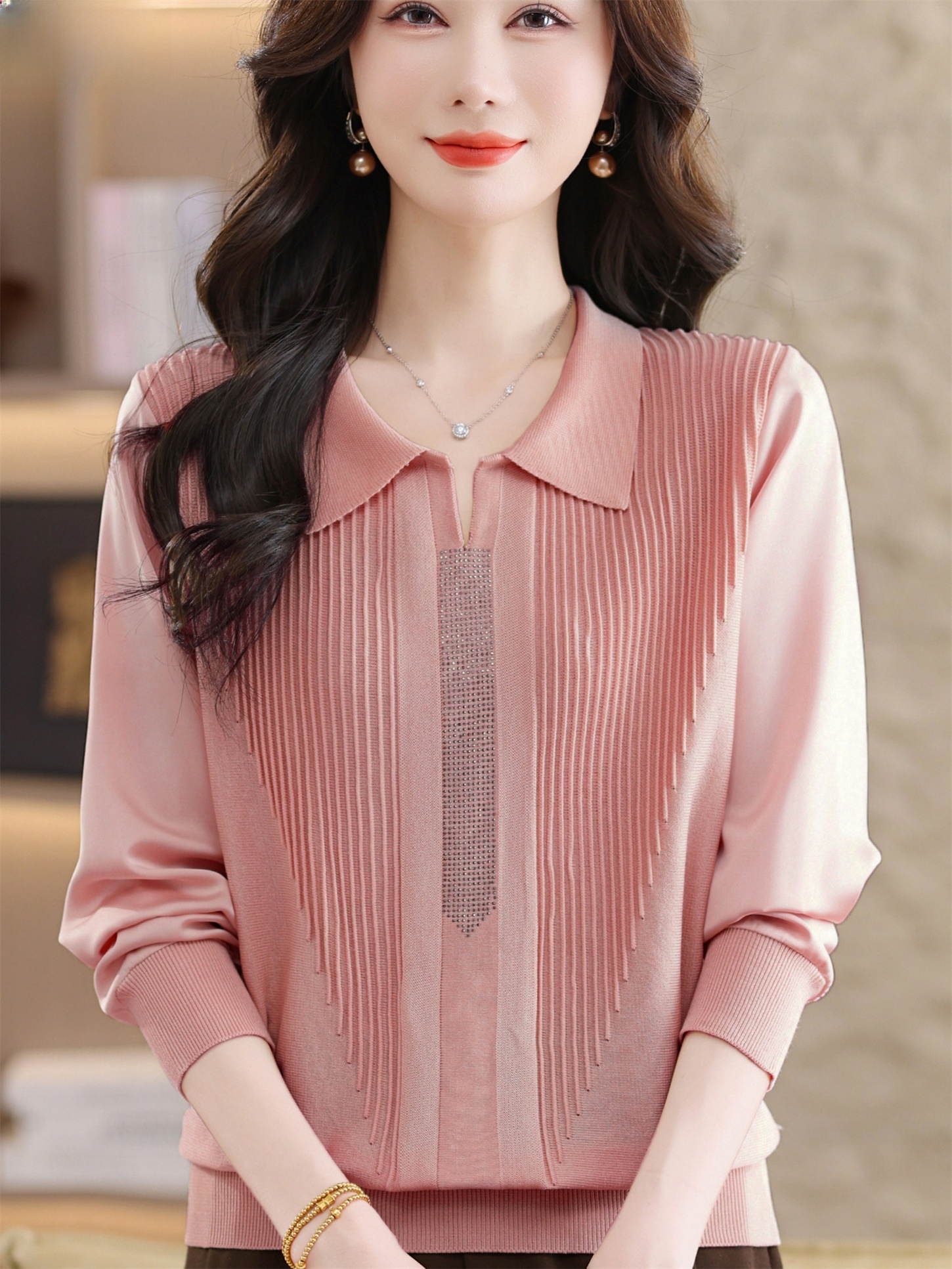 Fashionable Long Sleeve T-Shir - Women Fashion Over 60 のレビューと価格