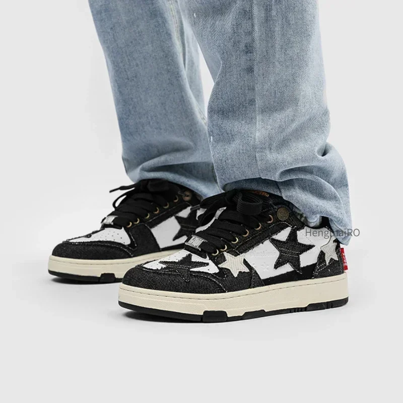 Women Sneakers Man Retro Star  - Women'S Fashion Tennis Shoes のレビューと価格
