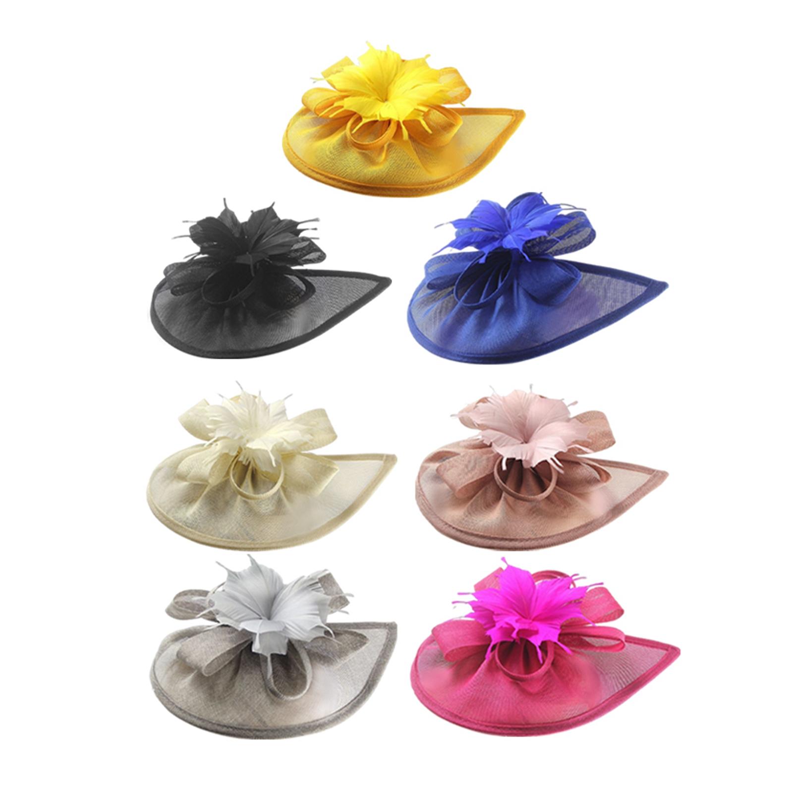 Flower Feather Fascinator Hat  - Women'S Fashion Kentucky Derby のレビューと価格