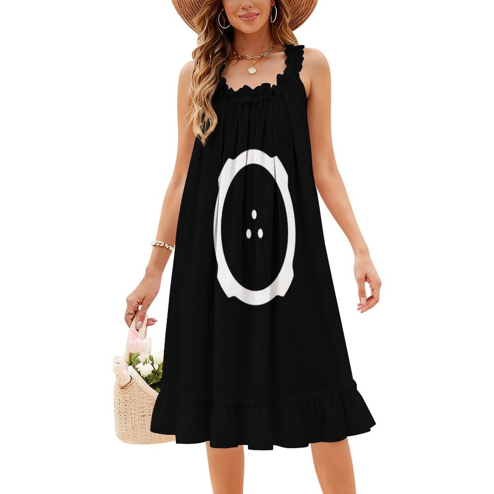 Ghost In The Shell Minimal Des - Smocked Dress Women のレビューと価格