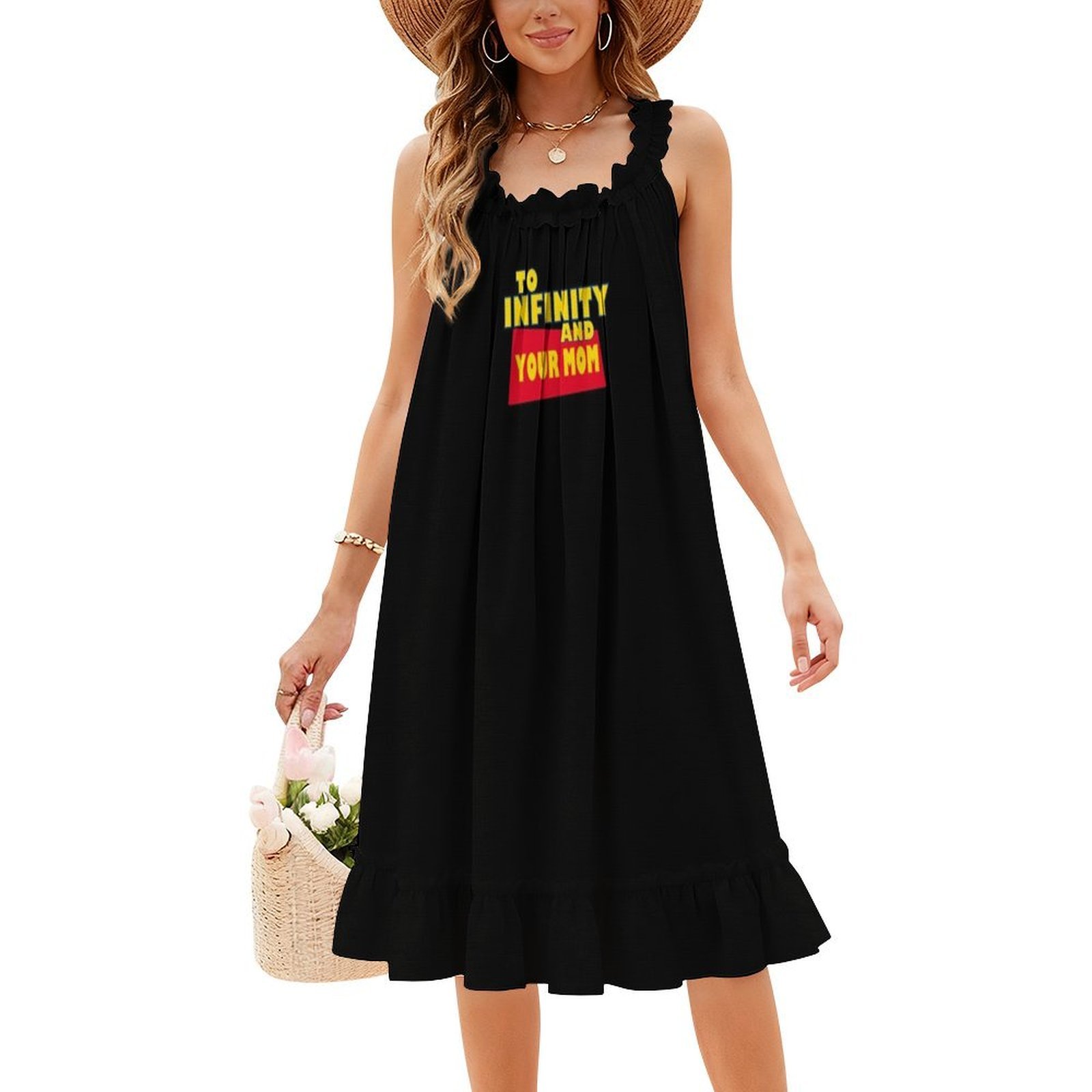 To Infinity And Your Mom Flora - Smocked Dress Women のレビューと価格