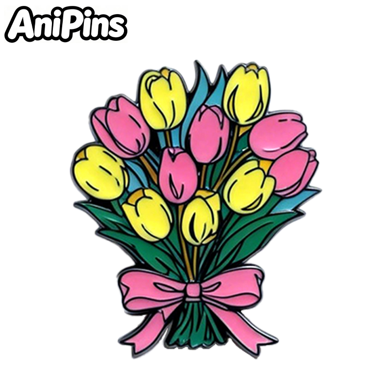 AniPins Bouquet Flowers Strawb - Women'S Fashion Labels のレビューと価格