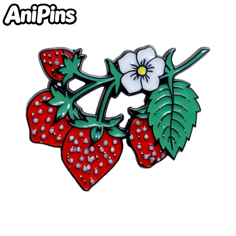 AniPins Bouquet Flowers Strawb - Women'S Fashion Labels のレビューと価格