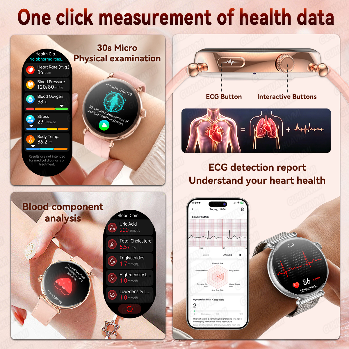 2026 New Women Health SmartWat - Women Fashion Week 2026 のレビューと価格
