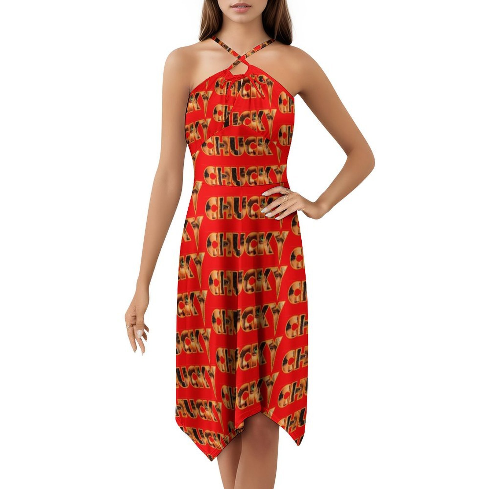 Chucky 2021 Title Block Floral - Smocked Dress Women のレビューと価格