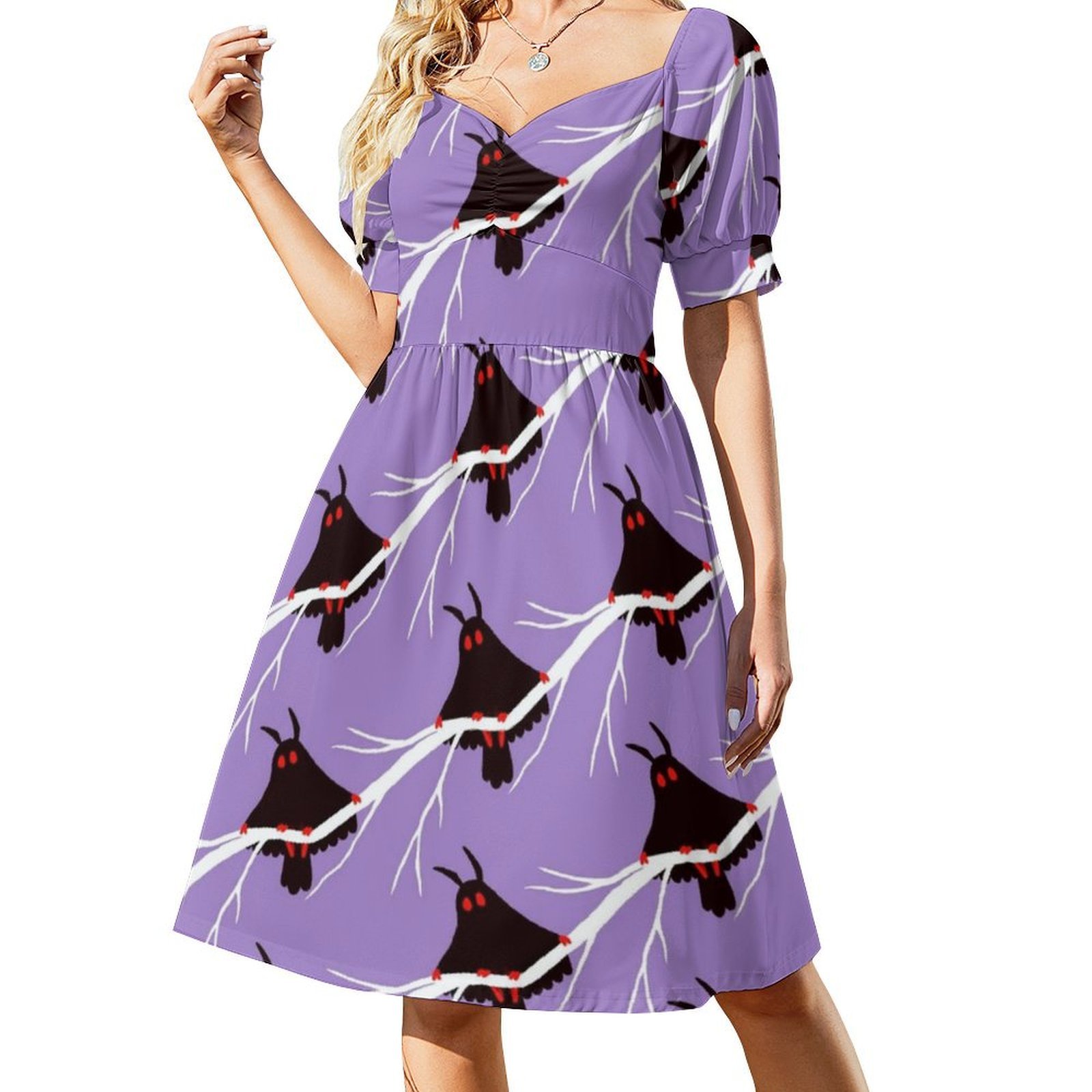 Mothman Floral Smock Dress For - Smocked Dress Women のレビューと価格