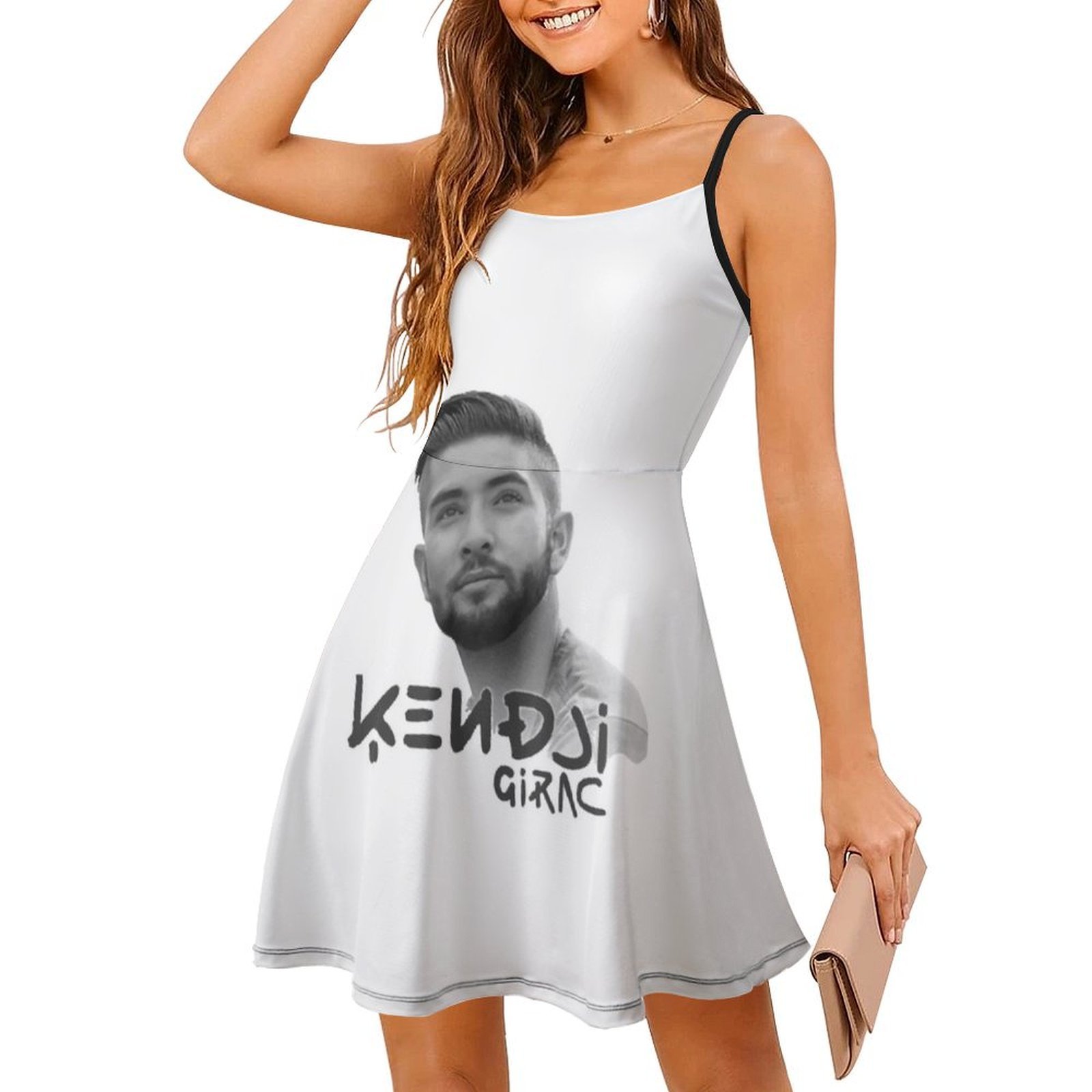 Kendji Girac Portrait Floral S - Smocked Dress Women のレビューと価格
