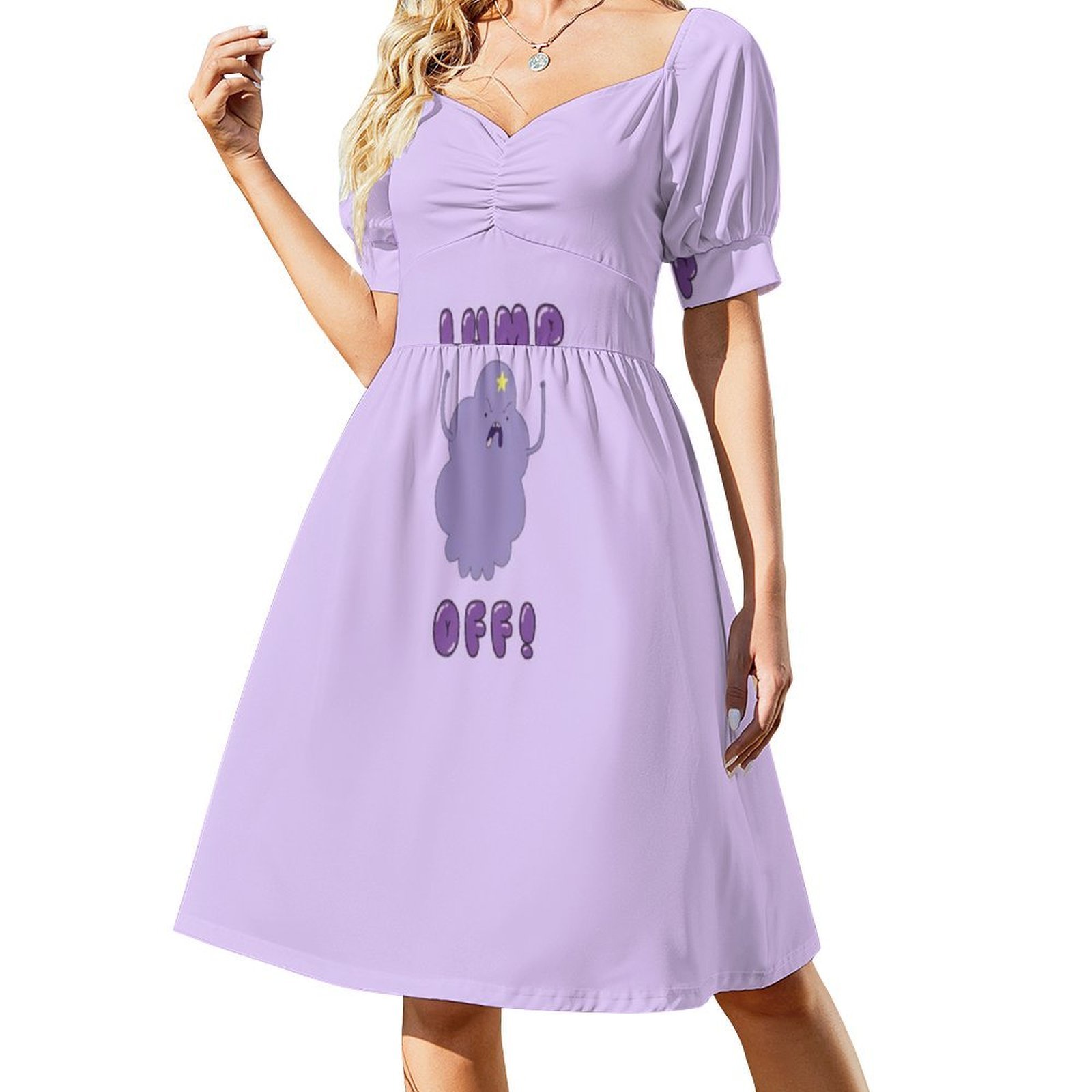 Lump Off! Floral Smock Dress F - Smocked Dress Women のレビューと価格