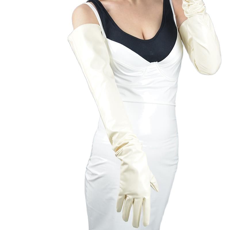 60cm Extra Long Patent Leather - Women Fashion Over 60 のレビューと価格