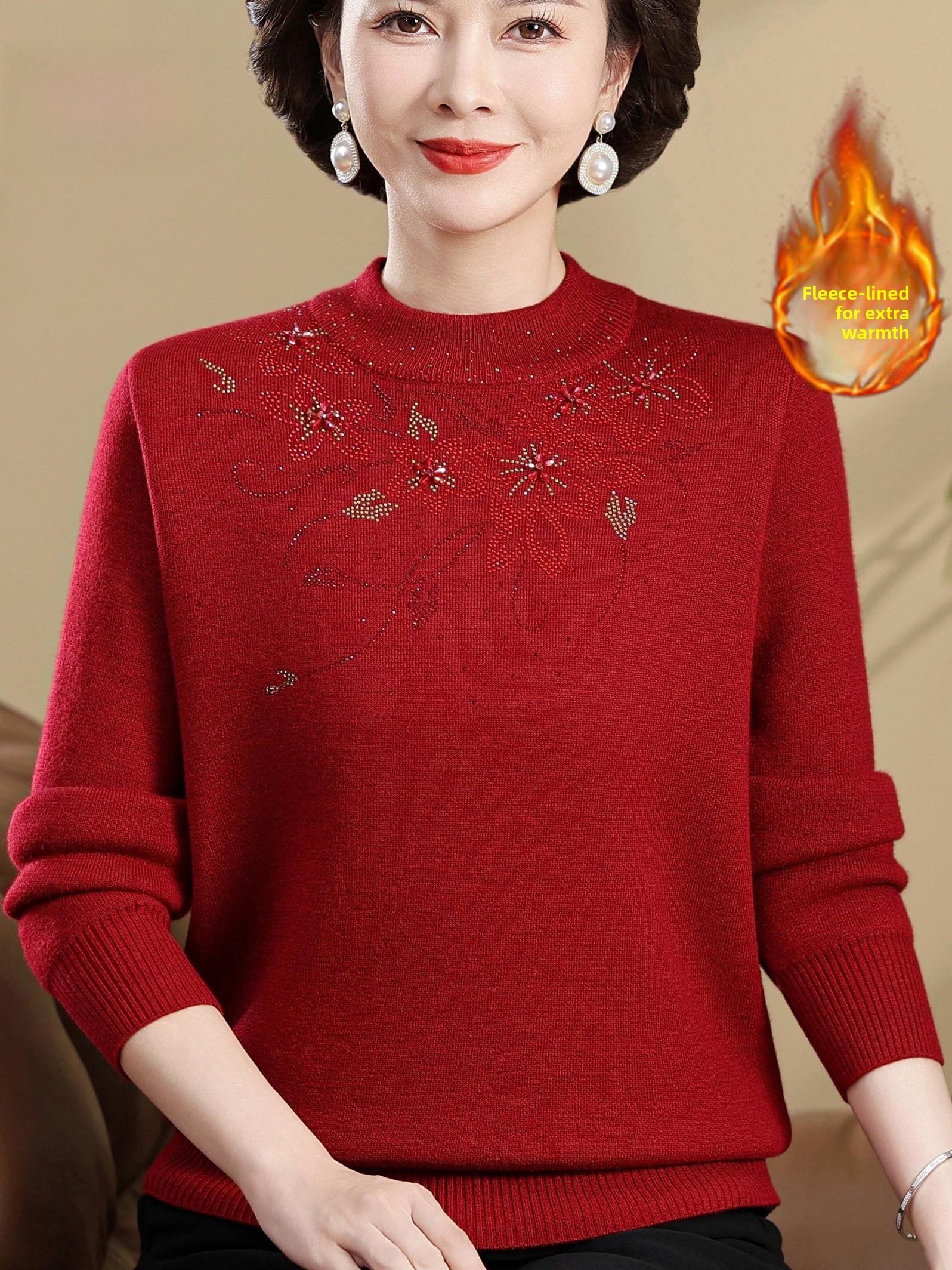 Fashionable Thickened Woolen S - Women Fashion Over 60 のレビューと価格