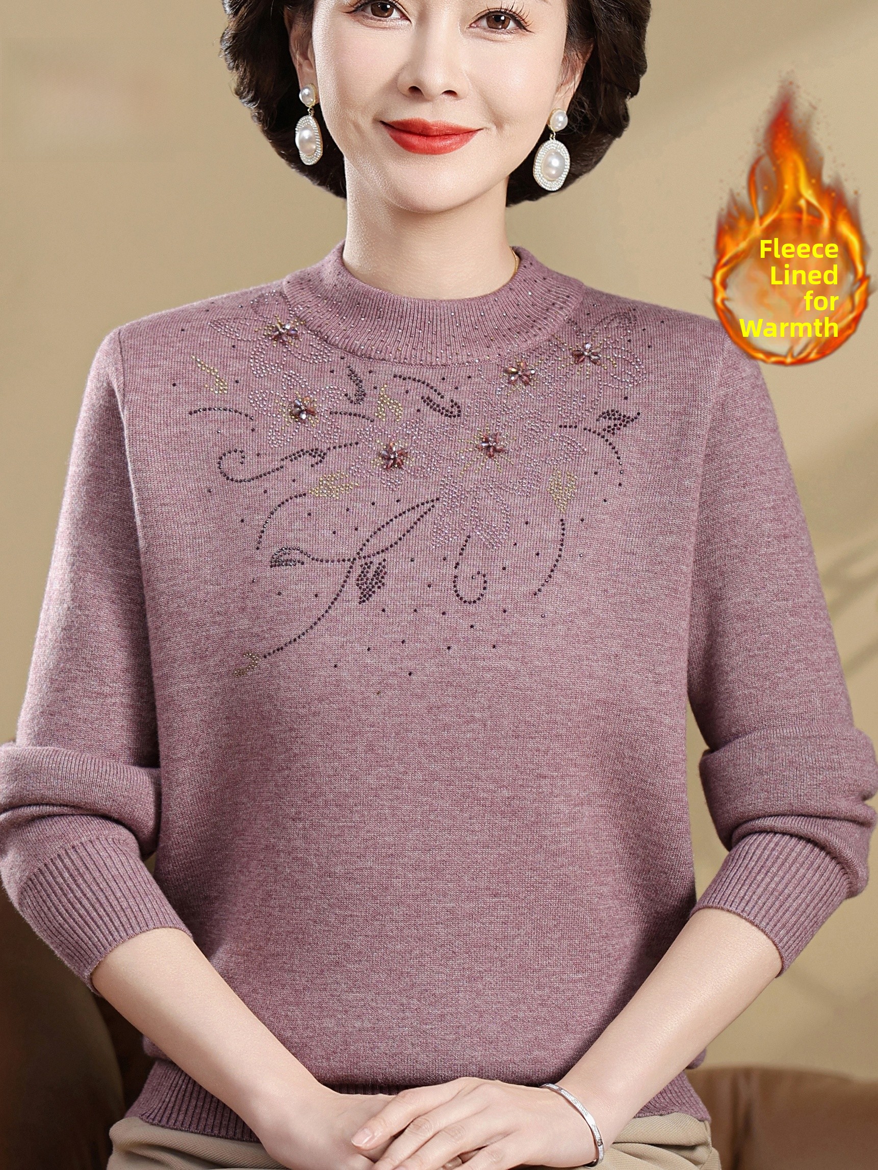 Fashionable Thickened Woolen S - Women Fashion Over 60 のレビューと価格