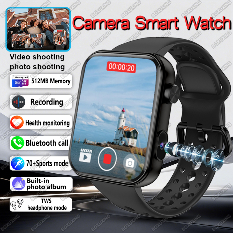 New Camera SmartWatch Men Wome - Women Fashion Video のレビューと価格