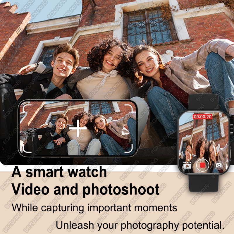 New Camera SmartWatch Men Wome - Women Fashion Video のレビューと価格