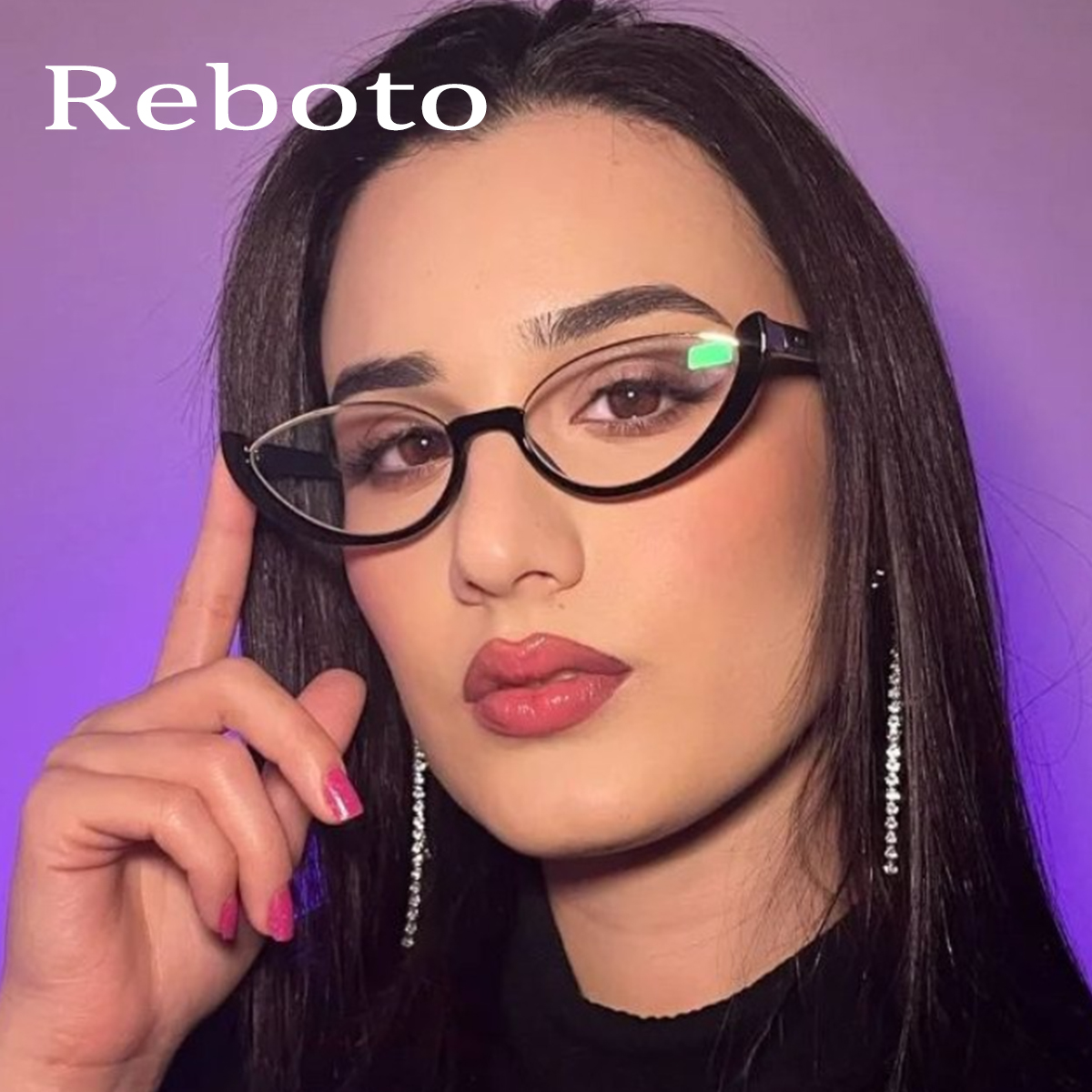Sexy Cat Eye Women's Glasses F - Women'S Fashion Glasses With Clear Lenses のレビューと価格