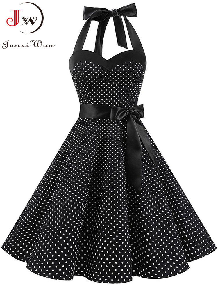 Women Summer Polka Dot Vintage - Women'S Fashion From The 60S のレビューと価格