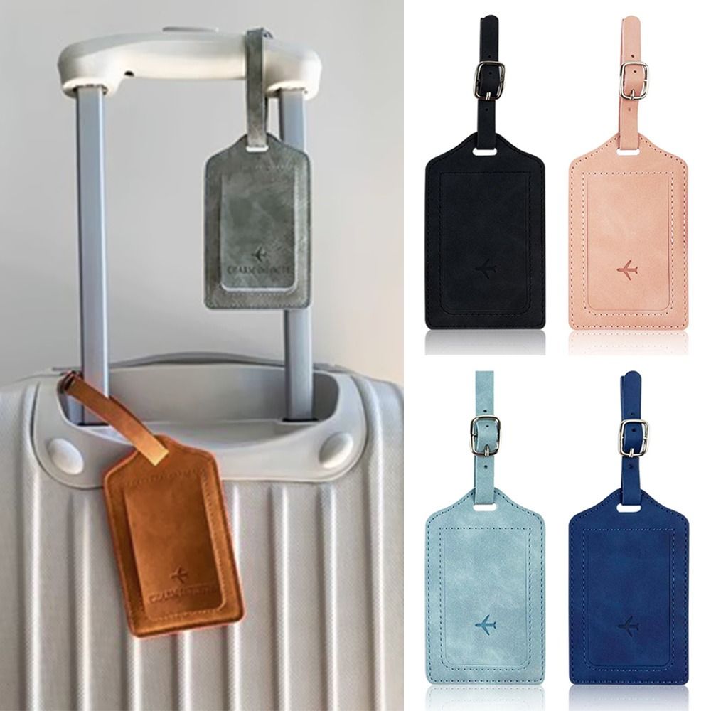 Fashion Leather Luggage Tag Tr - Women'S Fashion Labels のレビューと価格