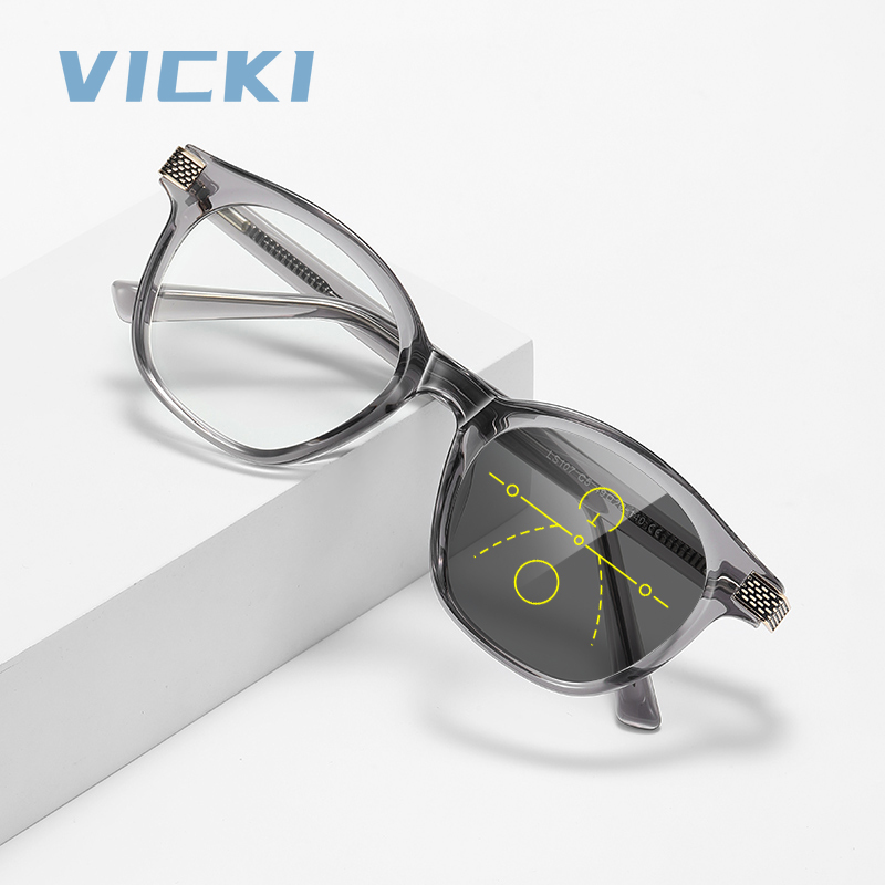 VICKI New Lady's Round-frame R - Women'S Fashion Glasses With Clear Lenses のレビューと価格