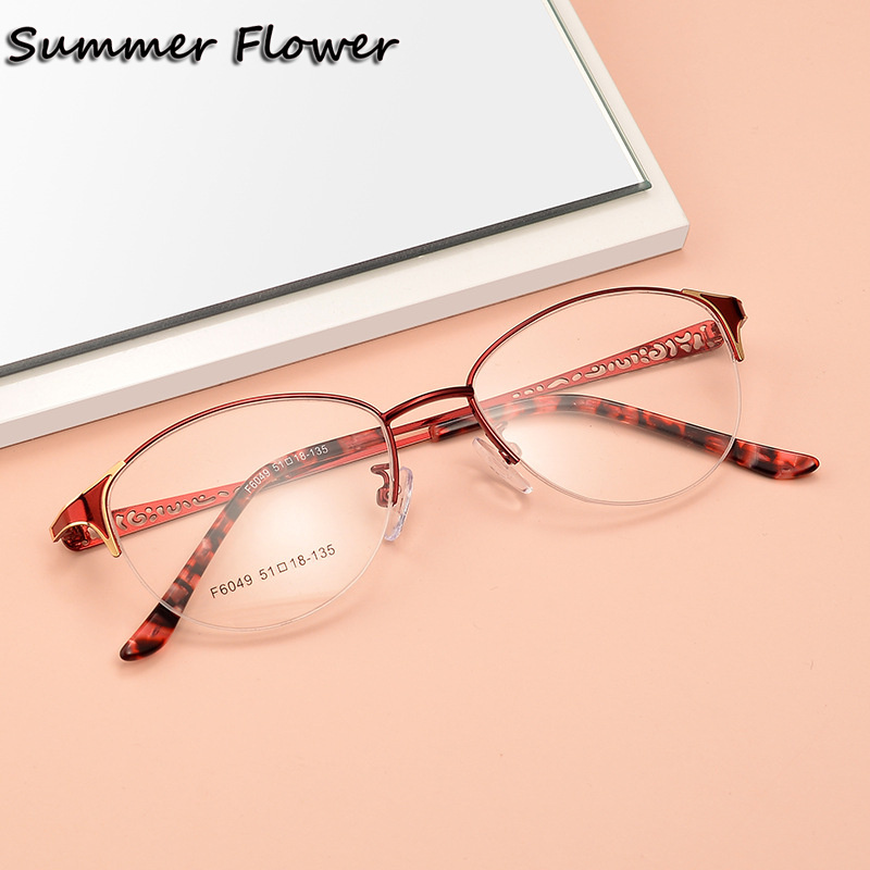 Women Oval Glasses Alloy Optic - Women'S Fashion Glasses With Clear Lenses のレビューと価格
