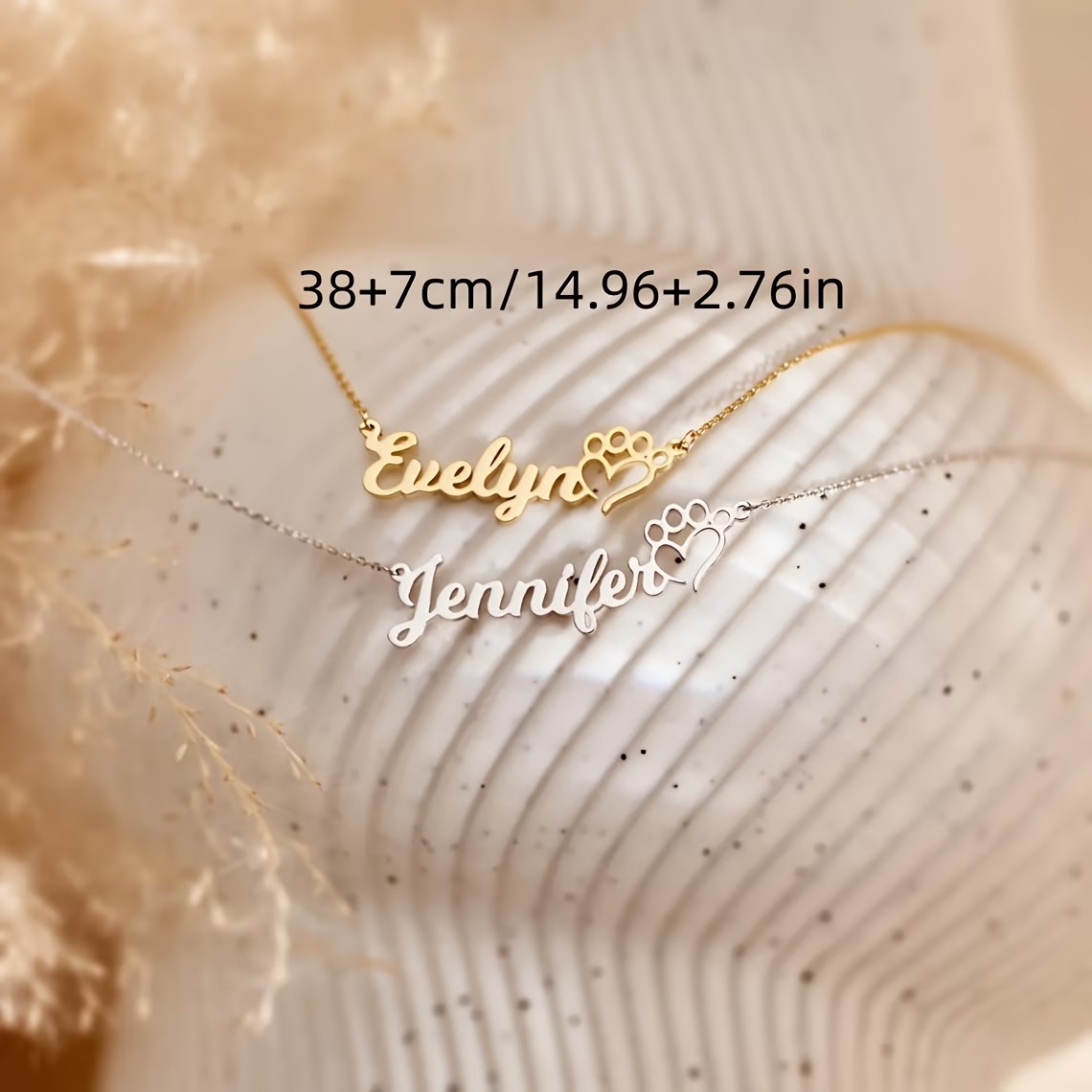 Personalized Pet Name Necklace - Xl Women'S Fashion のレビューと価格