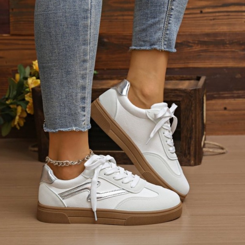 Women Tennis Sneakers Flats La - Women'S Fashion Tennis Shoes のレビューと価格