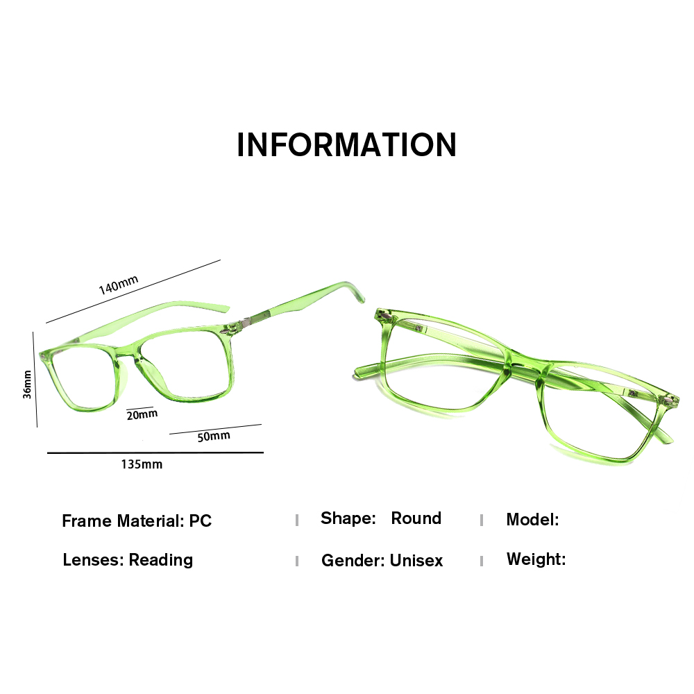 Fashion Simple Transparent Rec - Women'S Fashion Glasses With Clear Lenses のレビューと価格