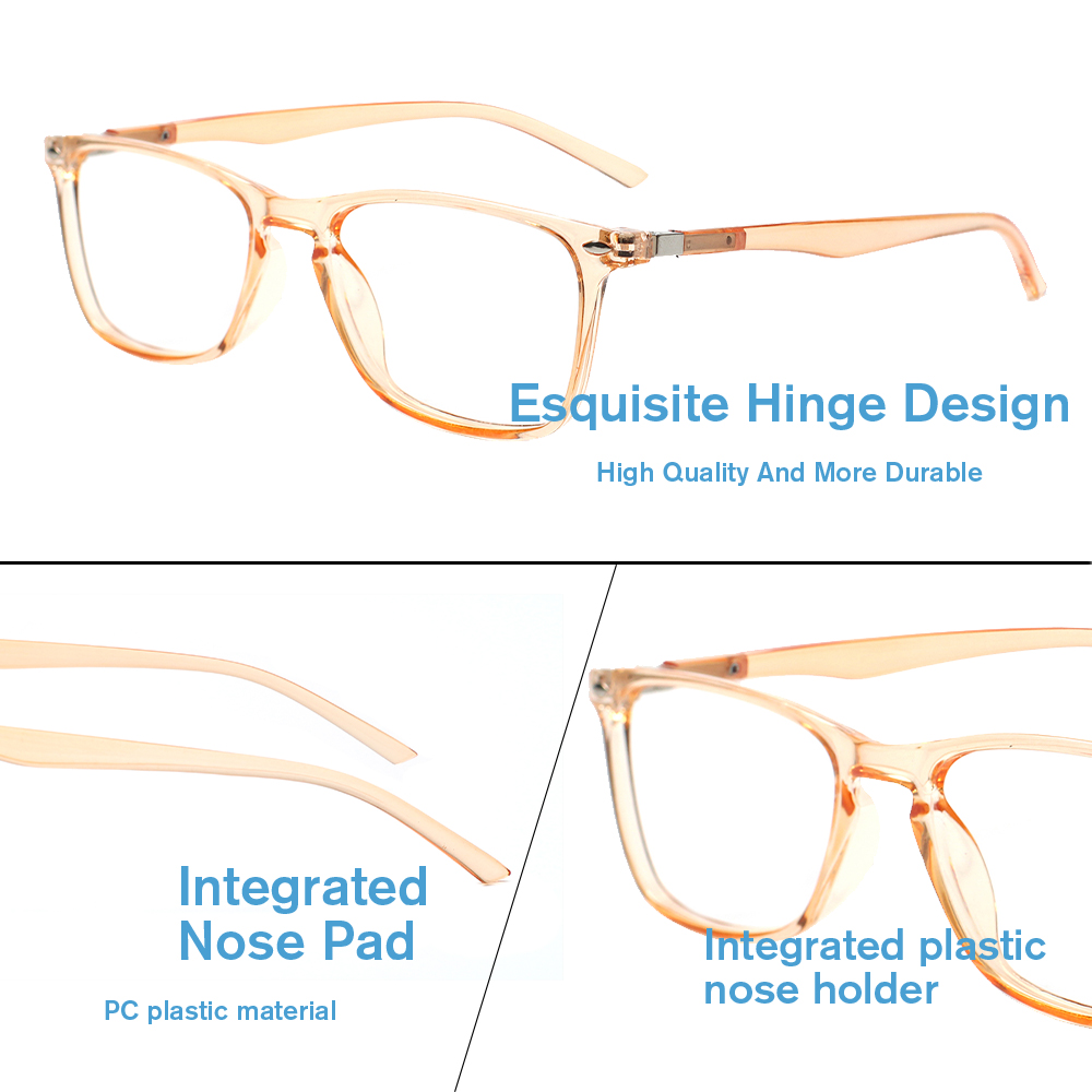 Fashion Simple Transparent Rec - Women'S Fashion Glasses With Clear Lenses のレビューと価格