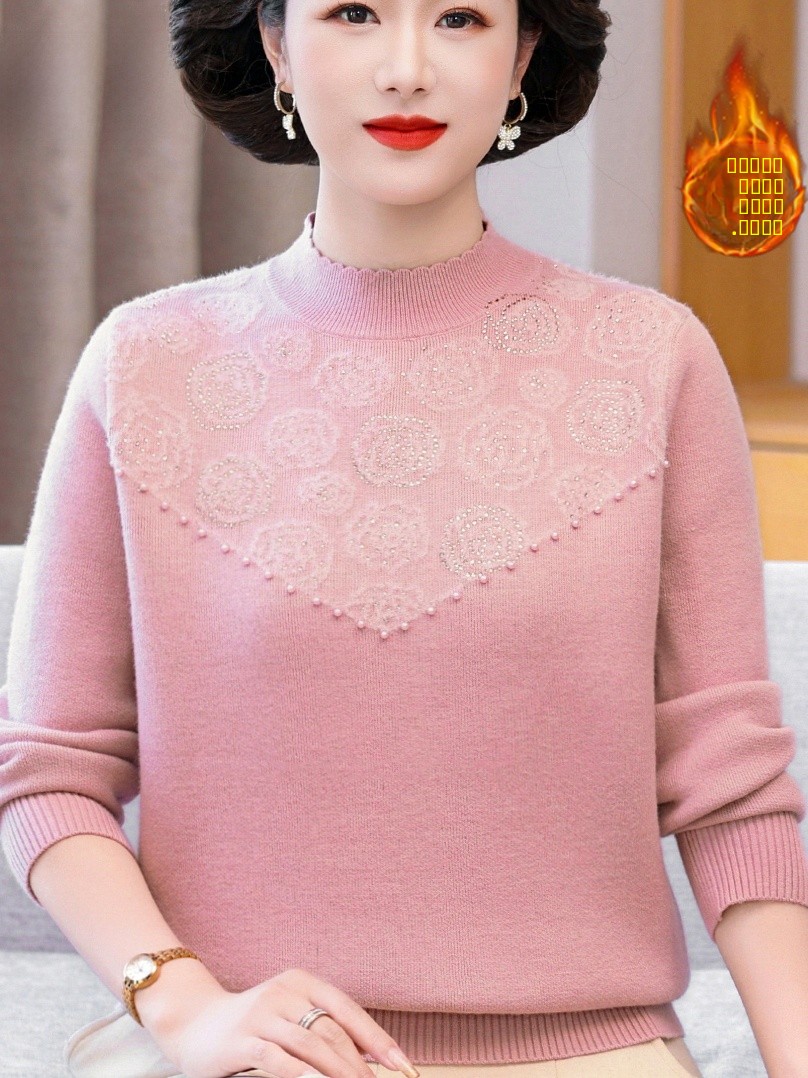 Thickened Fleece Warm Printed  - Women Fashion Over 60 のレビューと価格