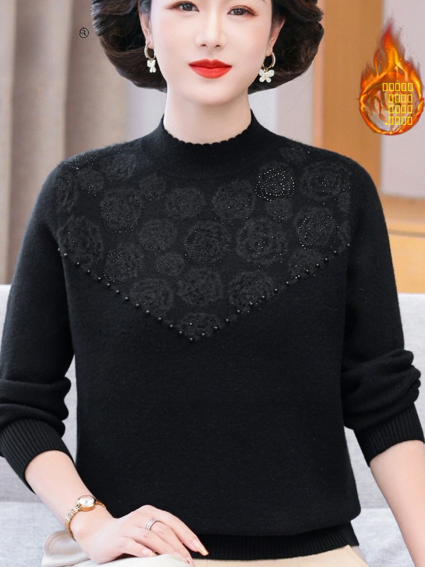Thickened Fleece Warm Printed  - Women Fashion Over 60 のレビューと価格