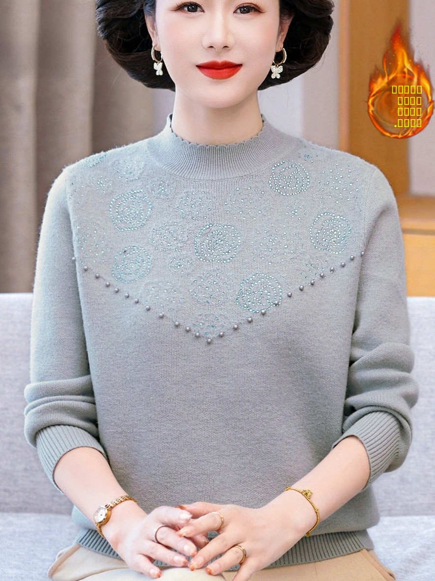 Thickened Fleece Warm Printed  - Women Fashion Over 60 のレビューと価格