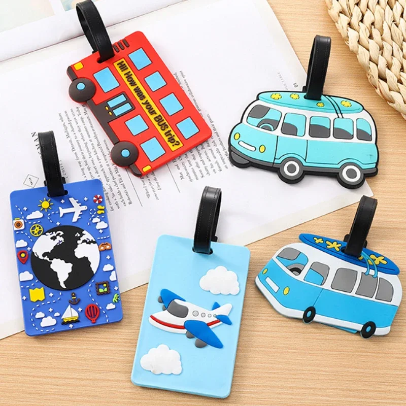 2024 PVC Cute Luggage Tags Tra - Women'S Fashion Labels のレビューと価格